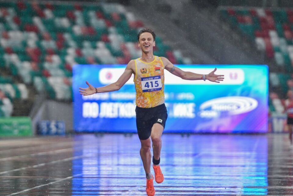 🏆Могилевчанин — чемпион Беларуси по легкой атлетике!