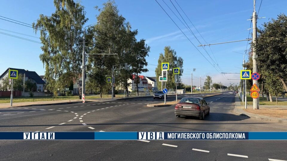 В Могилеве появился новый светофор